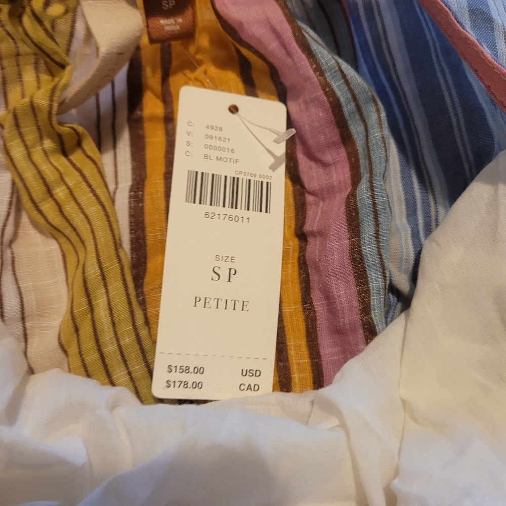 NEW Anthropologie Pilcro Plaid Patchwork Midi Dress Sz SP - Picture 9 of 15